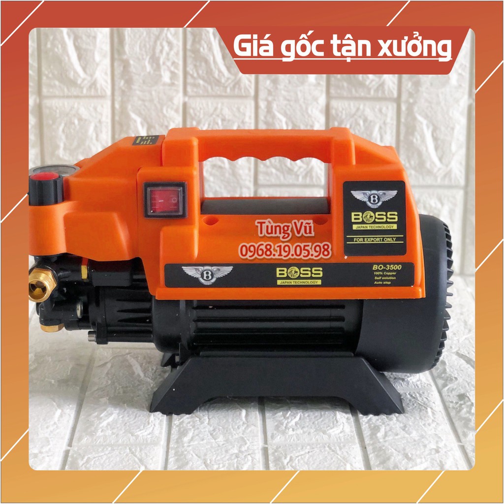 Chính hãng Máy rửa xe boss 3500W chỉnh áp lực - MRX3000