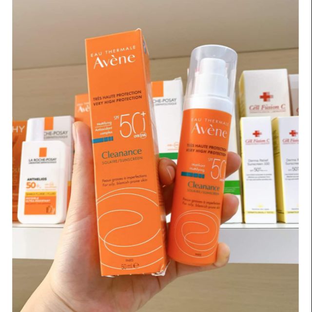 KEM CHỐNG NẮNG AVENE EAU THERMALE CHỐNG BÓNG NHỜN