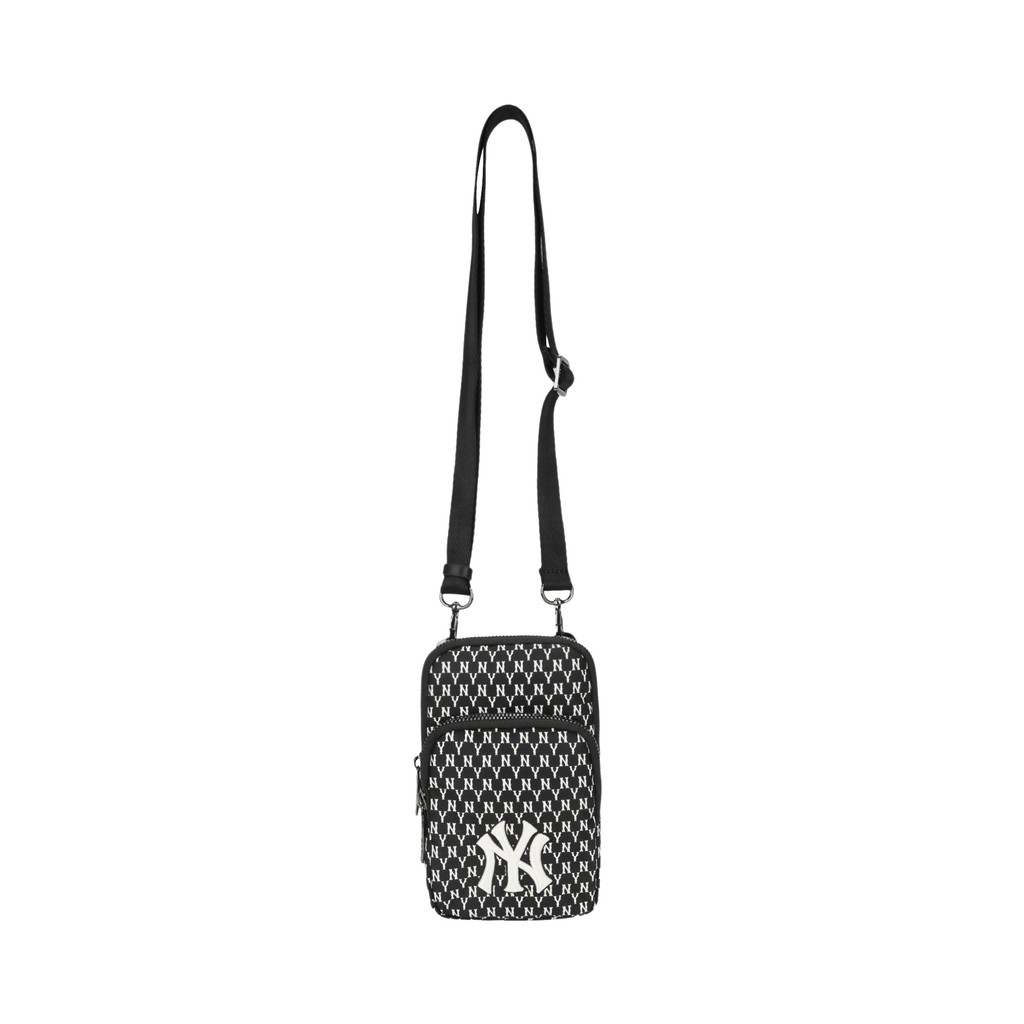[Hàng sẵn thương hiệu MLB Hàn Quốc] Túi đeo chéo MLB Monogram Mini Cross Bag New York Yankees 32BGDK111-50L