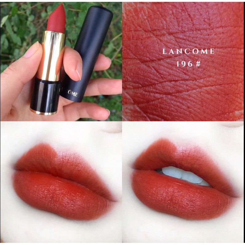 (hàng Mới Về) Thỏi Son Lì Lancome / 196 Màu Sắc Thời Trang