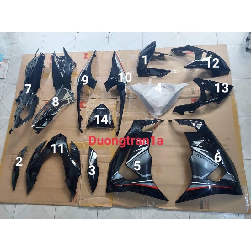 Dàn áo Winner X 2022 New  chính hãng