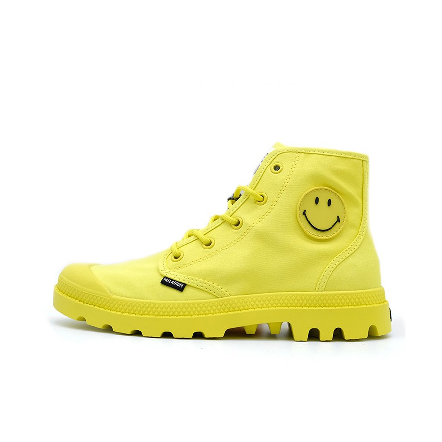 Giày Palladium Pampa Hi X Smiley Be Kind Vegan 77079-736-M