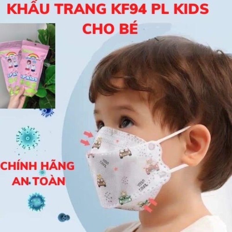 Khẩu Trang Trẻ Em Kháng Khuẩn Cao Cấp Lộc Phát Gói 10