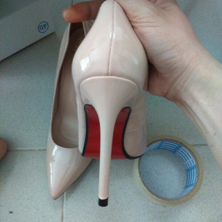 Cao got Calla  đế đỏ màu nude 9p