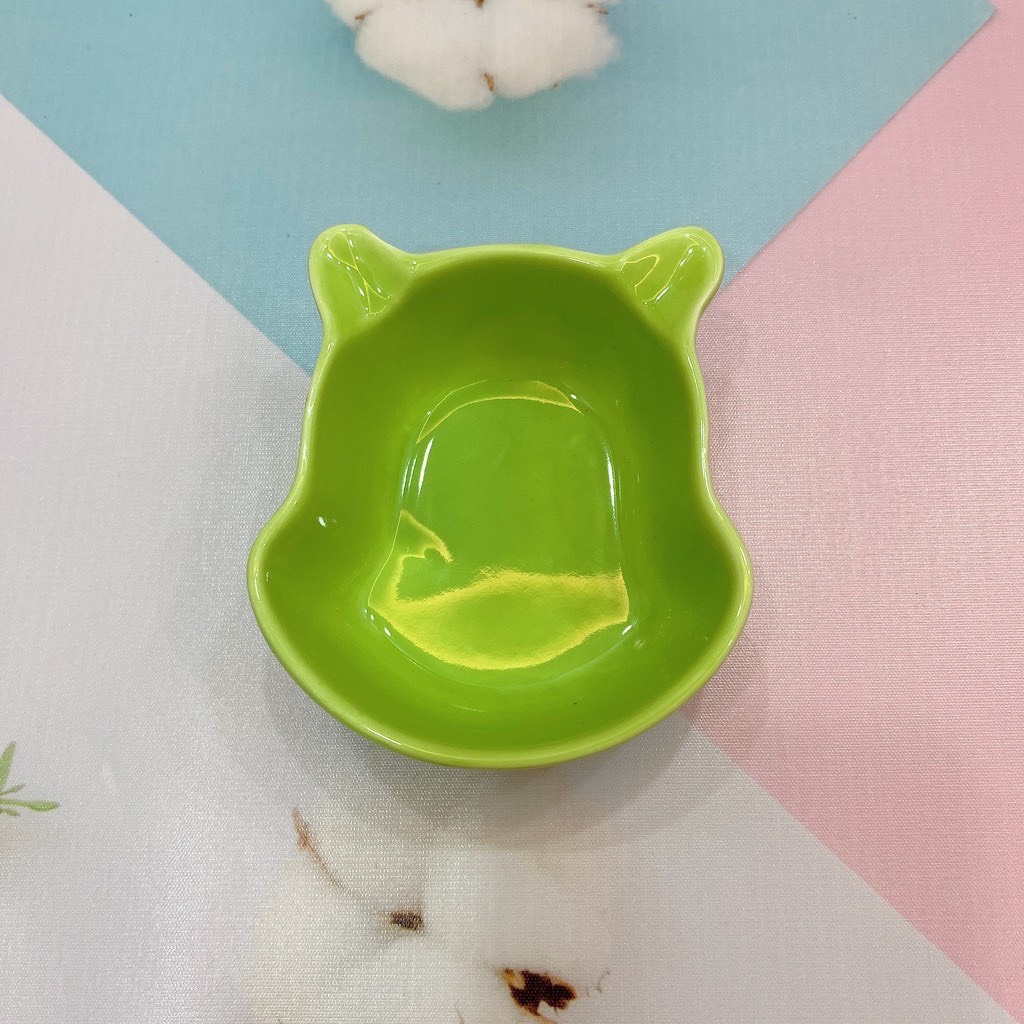 Chén Bát Sứ Ăn Dặm Hình Gấu Cho Bé - Ăn dặm kiểu Nhật