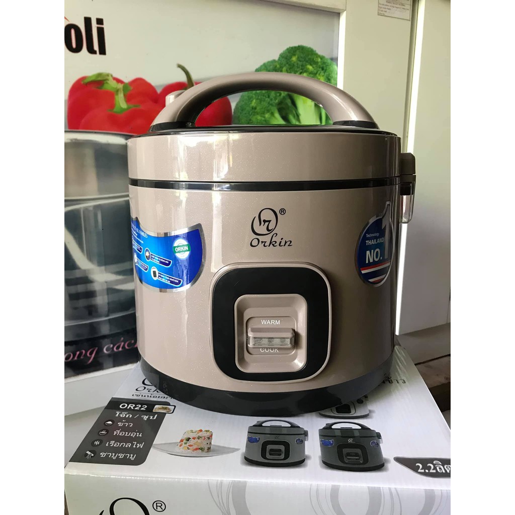 CHÍNH HÃNG NỒI CƠM ĐIỆN CAO CẤP THÁI LAN ORKIN OR22 - BH 12 THÁNG | BigBuy360 - bigbuy360.vn