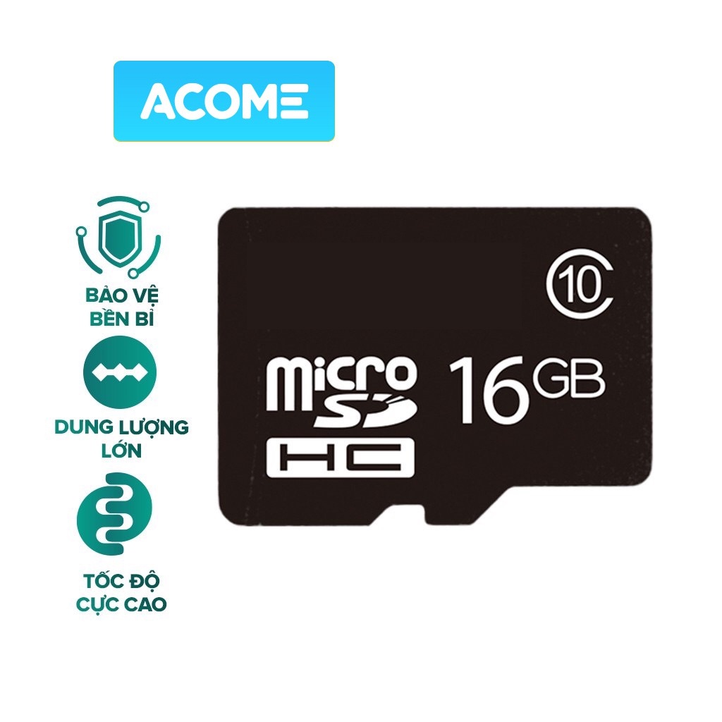 Thẻ Nhớ ACOME Micro SD TF Card 16GB/ 32GB/ 64GB