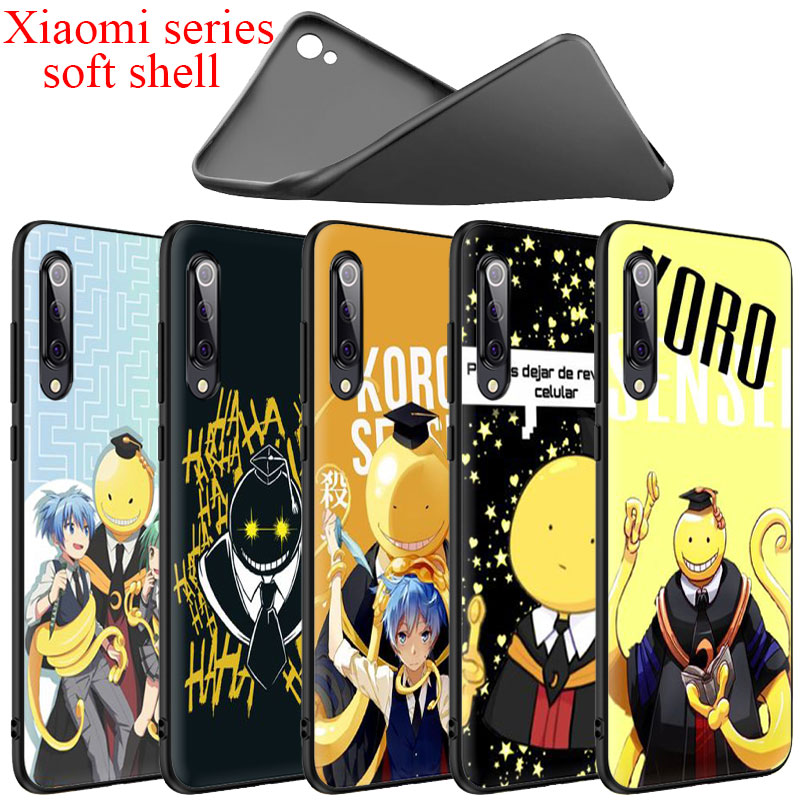 Ốp Điện Thoại Mềm Hình Koro Sensei Cho Xiaomi Mi A3 Lite 9t Pro Cc9E Mix 2s Max 3 Note 10