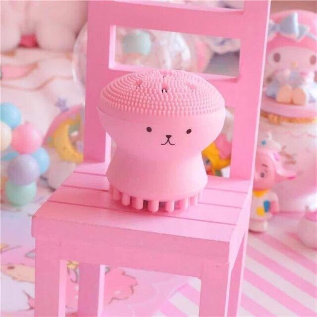 Cọ massage rửa mặt hình bạch tuột | BigBuy360 - bigbuy360.vn