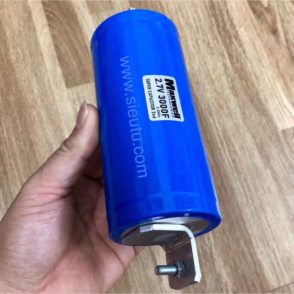 Siêu tụ điện Maxwell 3000F 2.7V 1000A USA