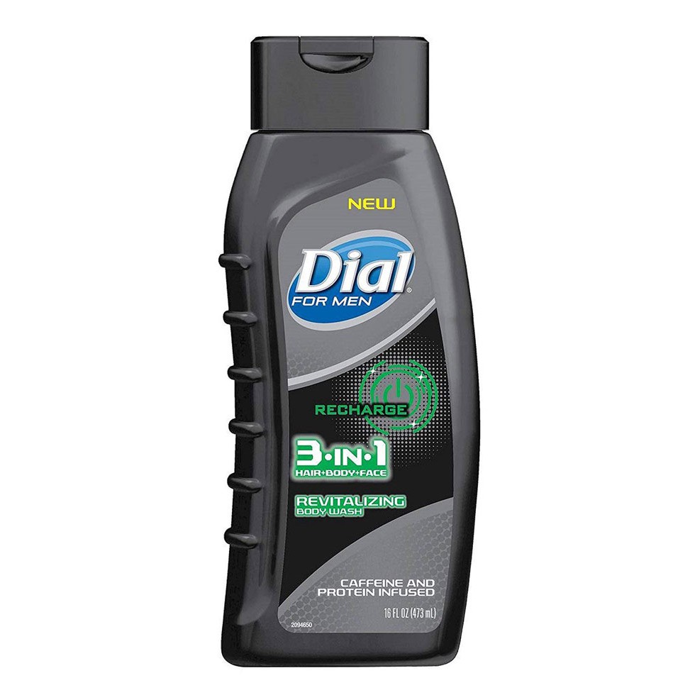 Sữa tắm Dial For Men 3in1 Recharge 473ml
