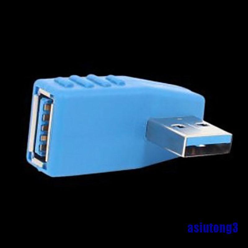 90 DEGREE Đầu Nối Usb 3.0 A Male Sang Female 90 Độ < Asiu 3 >