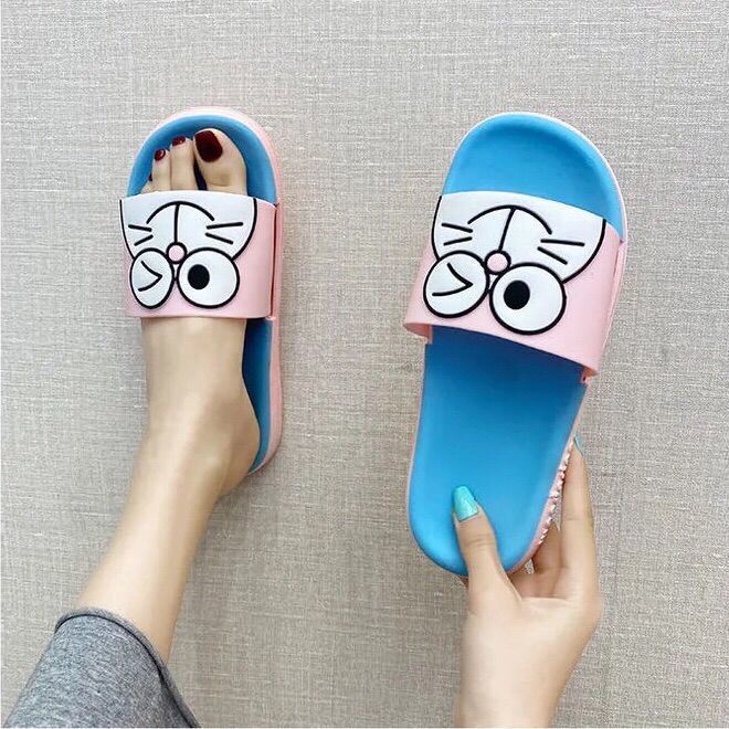 Dép Sandal Họa Tiết Doraemon Thời Trang Mùa Hè Dành Cho Nữ 2022