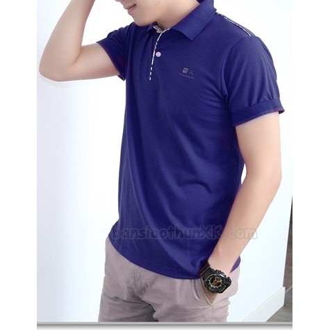 Áo Thun Nam Cổ Bẻ (vàng )