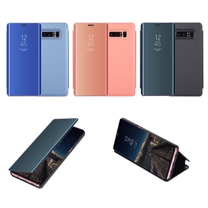 Ốp Điện Thoại Nắp Lật Tráng Gương Cho realme c15 c11 C12 realme5 5pro realme3 Reno6.4 Reno6.6 Reno 2f A5/A9(2020)
