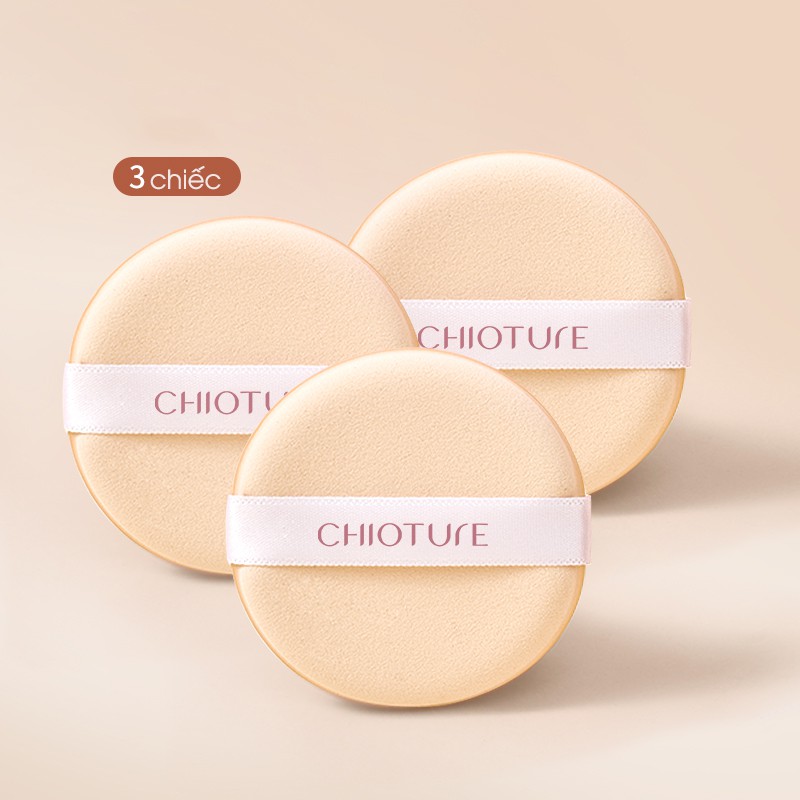 Set 3 Miếng Bông Chioture Tán Kem Nền , Phấn Pước BB, Cushion | BigBuy360 - bigbuy360.vn