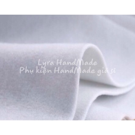Bông Mếch làm túi ví dày 3mm (khổ 1m x 1m)