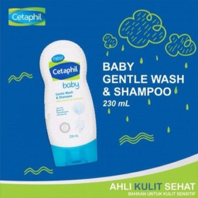 Sữa tắm gội toàn thân cho bé Cetaphil Baby Gentle Wash &amp; Shampoo (Chai 230ml)