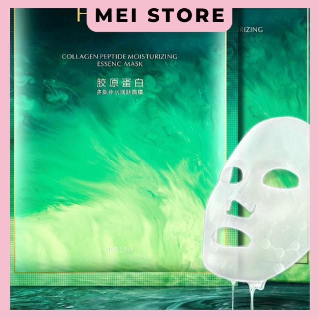 Mặt Nạ HOME'R Làm Trắng Dưỡng Ẩm Collagen Peptide Moisturizing Essenc Mask