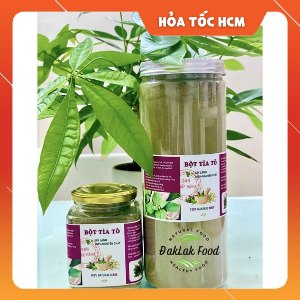 Bột tía tô sấy lạnh 150gr,500gr.nguyên liệu thiên nhiên