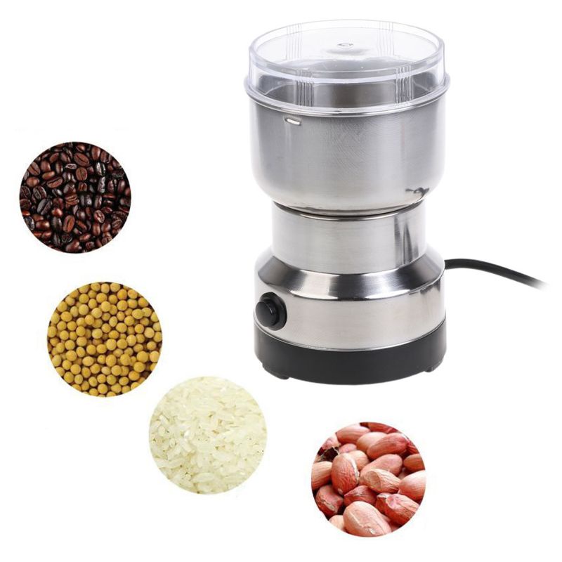 Máy Xay Cà Phê / Hạt / Gia Vị Bằng Thép Không Gỉ Tiện Dụng