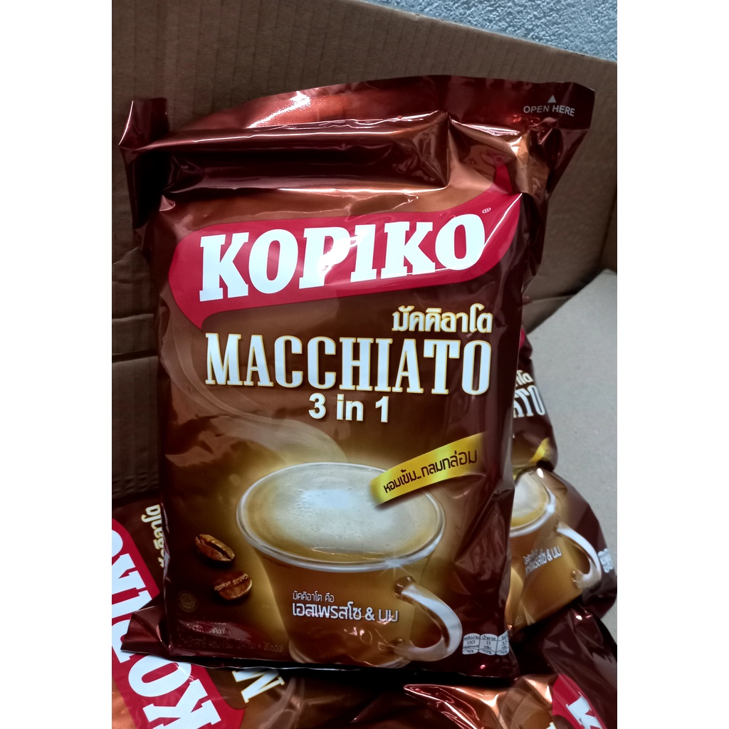Cà phê Kopiko macchiato