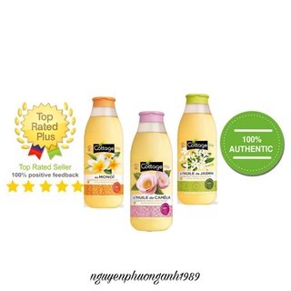 Sữa tắm trắng da cottage chuẩn pháp 560ml
