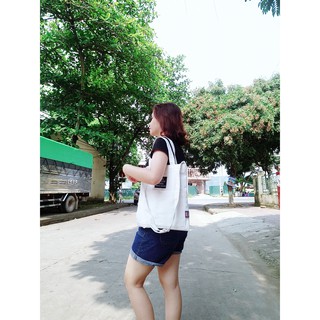 Túi vải Canvas Hàn Quốc 2018