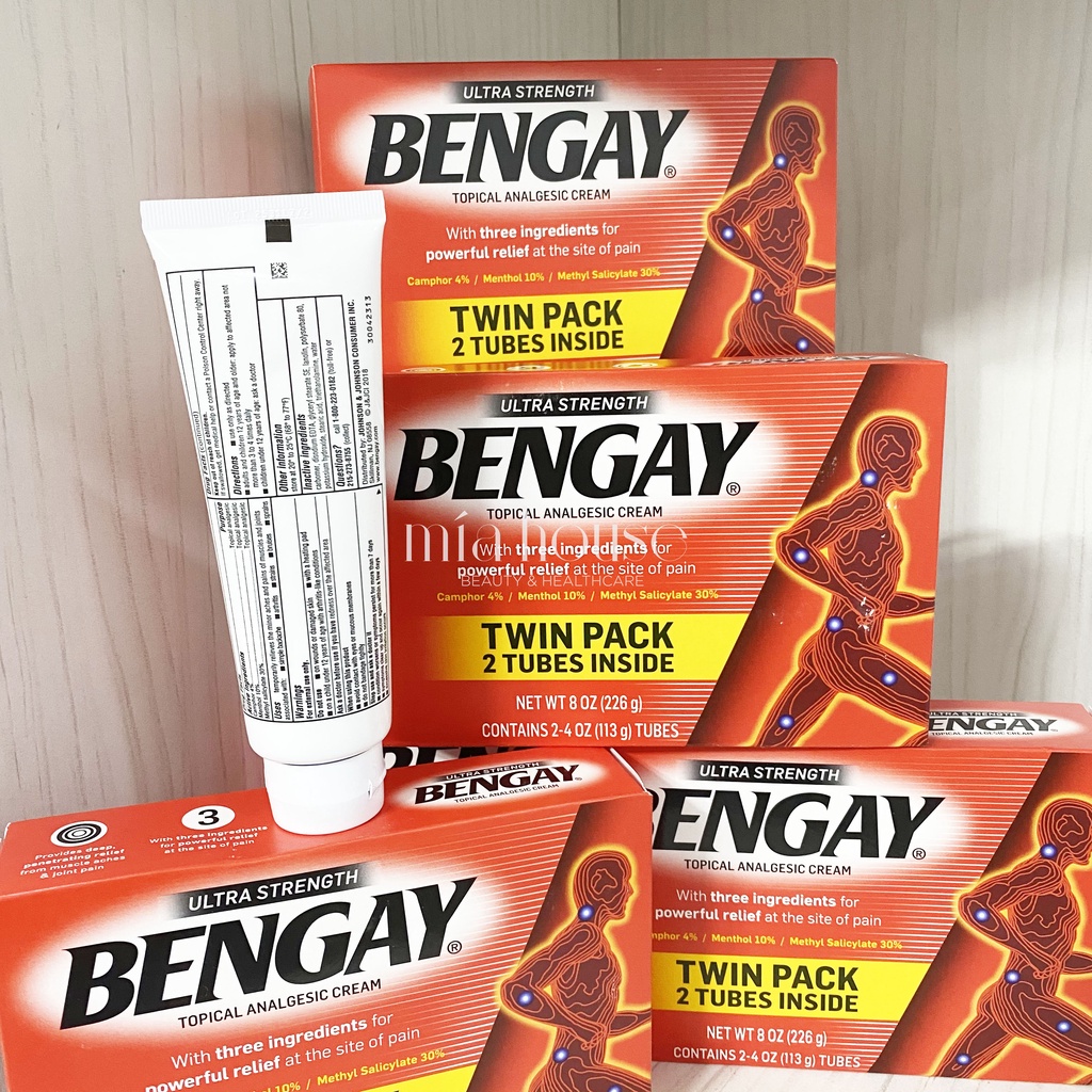 Kem thoa nóng Bengay Ultra Strength 113g