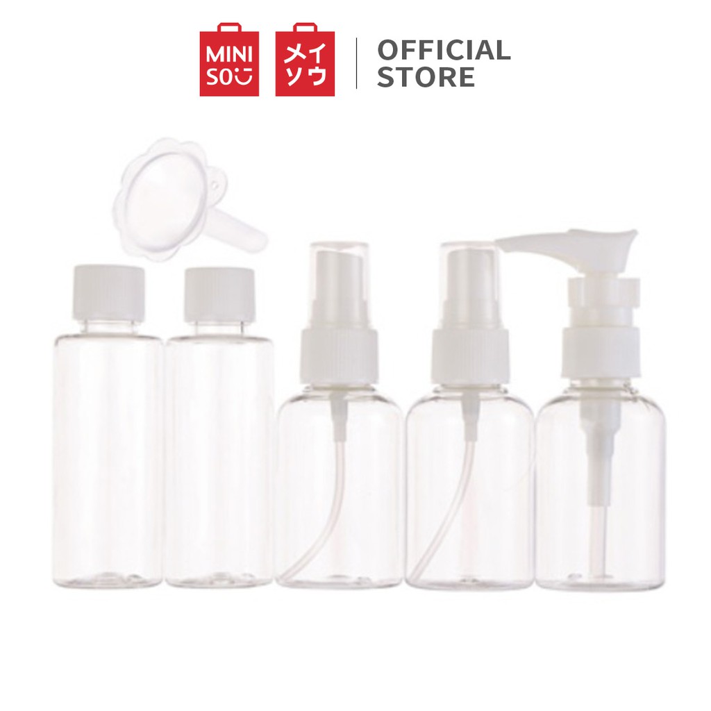 [Mã MINI11FFF giảm 5% đơn 150K] Bộ chiết mỹ phẩm Miniso MX0180 - Hàng chính hãng