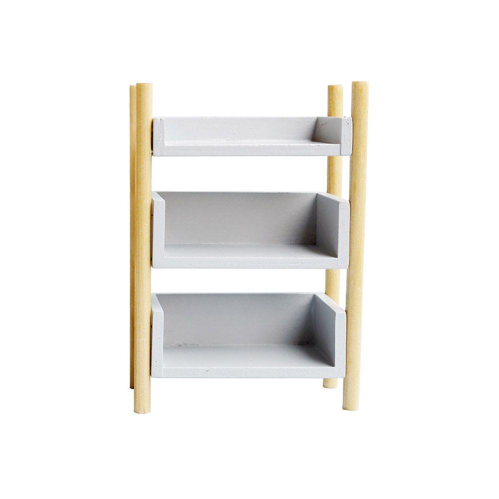 Kệ Sách Mini Tỉ Lệ 1: 12 Dùng Để Trang Trí Nhà Búp Bê