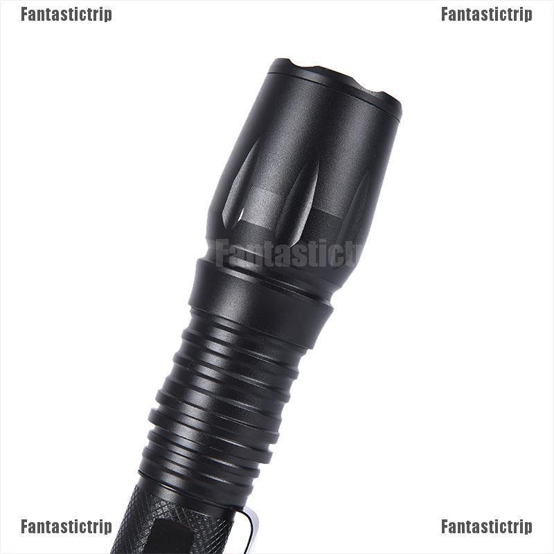 Fantastictrip Super Bright 90000LM T6 LED Flashlight Torch Zoomable 18650