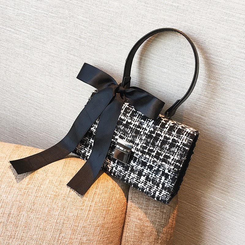 Túi messenger vuông màu trơn xách tay đeo vai đi làm