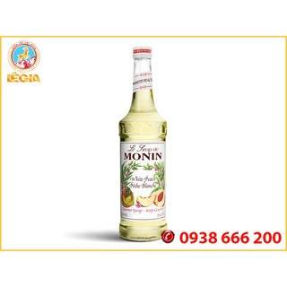 Siro Monin Đào Trắng 700ml - Monin White Peach Syrup