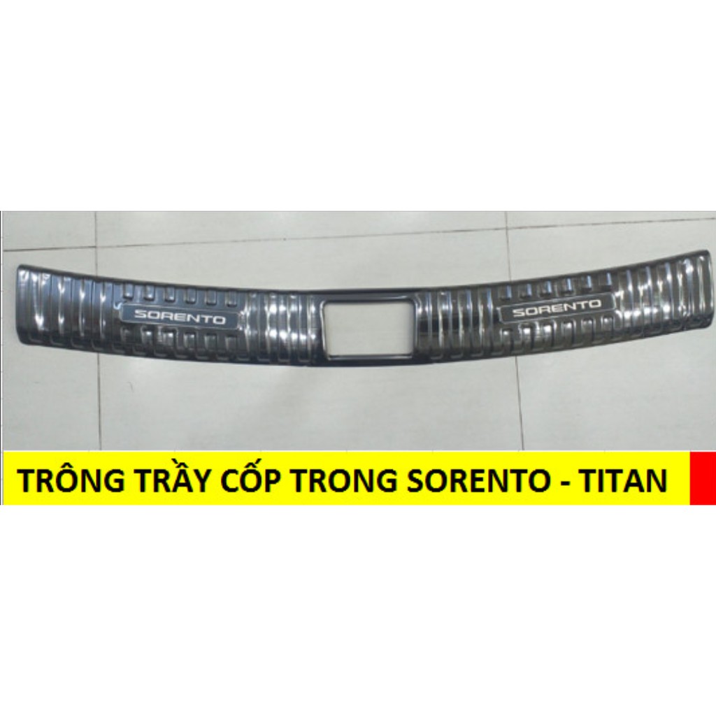 Chống Trầy Cốp Trong Ngoài Xe KIA Sorento 2022-2021 Vân Titan Cao Cấp, Có Sẵn Keo Dán 3M