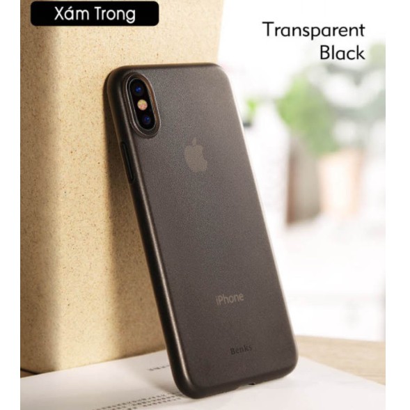 Ốp lưng iPhone X  Benks Magic Lollipop 0.4mm