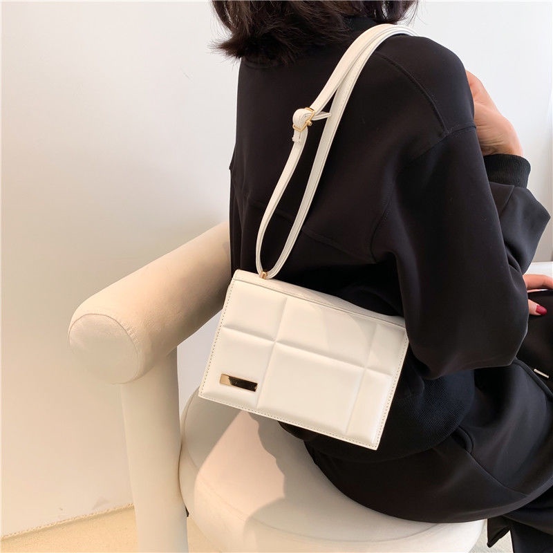 Túi hộp vuông đeo chéo nữ đơn giản túi đeo vai đi chơi đi làm