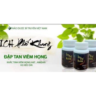 ÍCH PHẾ KHANG _ ĐẬP TAN VIÊM HỌNG