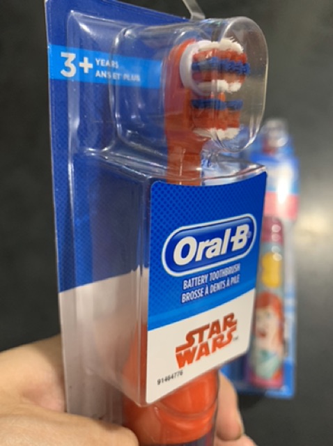 [CÓ SẴN] Bàn chải tự động Oral-B cho bé trai trên 3 tuổi hàng Mỹ