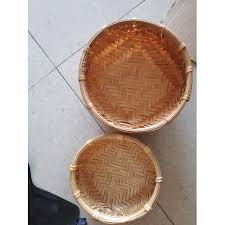 Thúng tre đựng đồ, trang trí