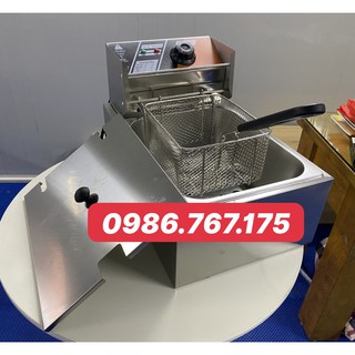 Bếp chiên điện, chiên gà, khoai tây, cơm chiên ngập dầu 6L