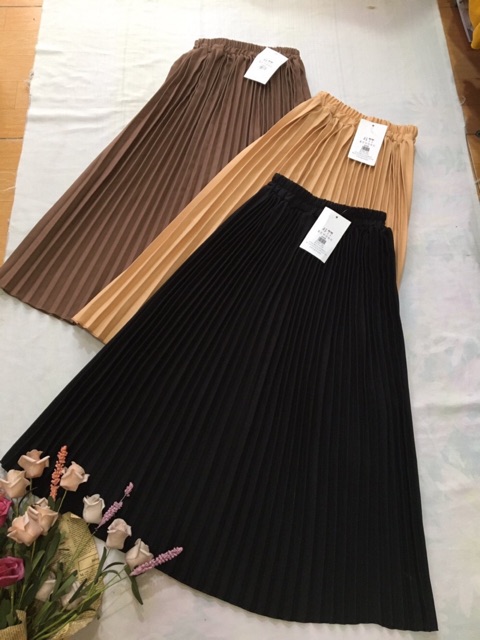 Chân váy xếp ly nhũ hàng Quảng Châu | BigBuy360 - bigbuy360.vn