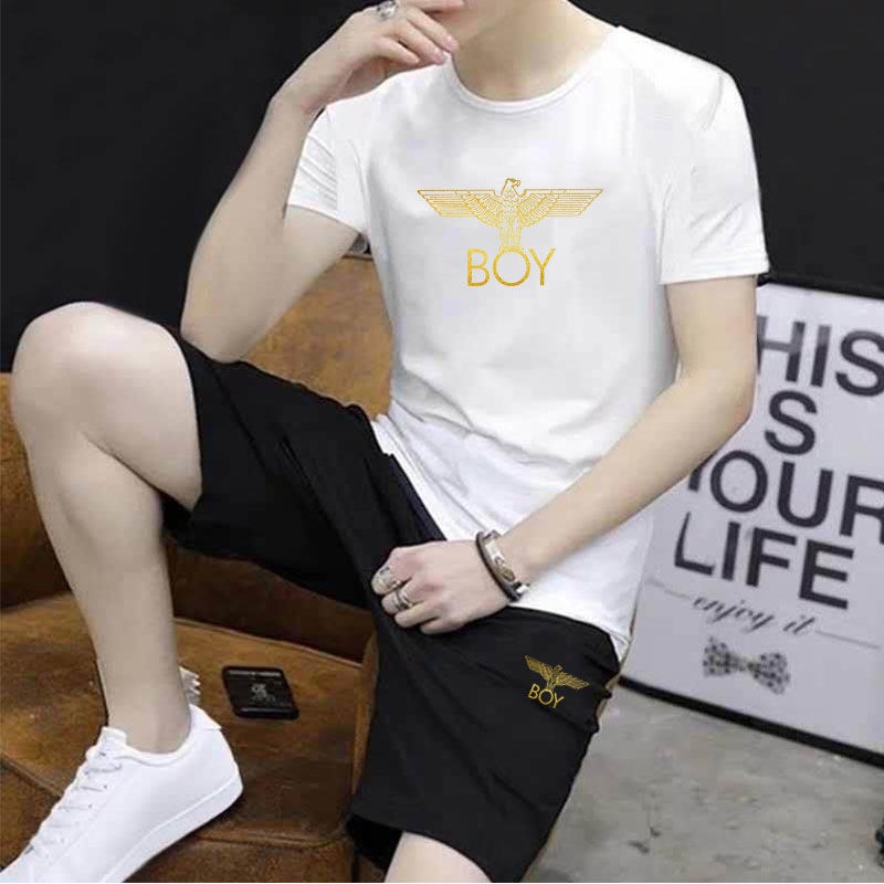 Đồ Bộ Quần Áo Thể Thao Nam Mùa Hè Chất Thun Lạnh Co Giãn 4 Chiều 5 Màu SPORTADF90P