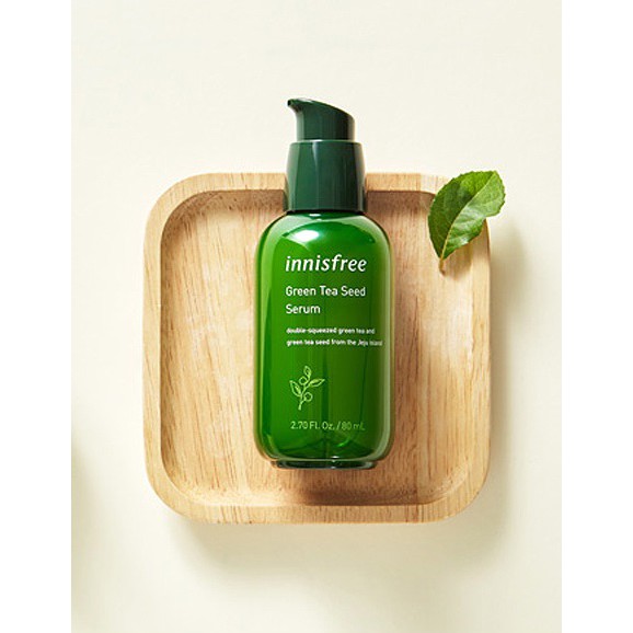 [Mẫu mới 2019] 🍃Tinh chất DƯỠNG DA TRÀ XANH INNISFREE GREEN TEA SEED SERUM