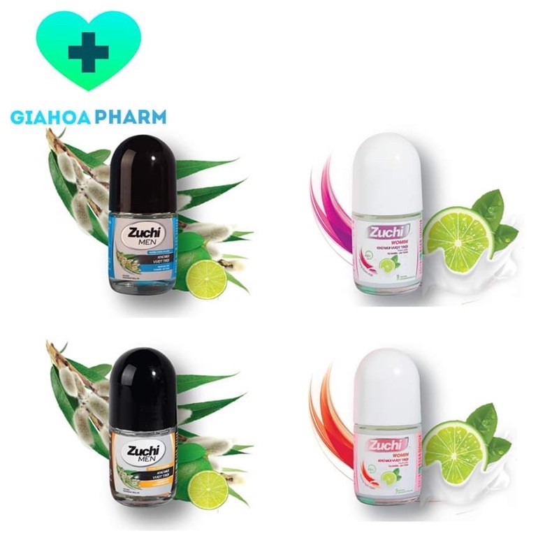 Lăn khử mùi Zuchi (Dược Phẩm Hoa Linh) 25ml | BigBuy360 - bigbuy360.vn