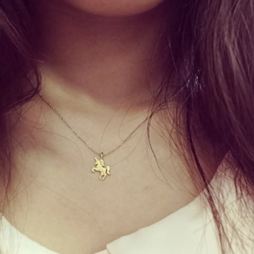 Dây chuyền bằng hợp kim hình kì lân xinh xắn