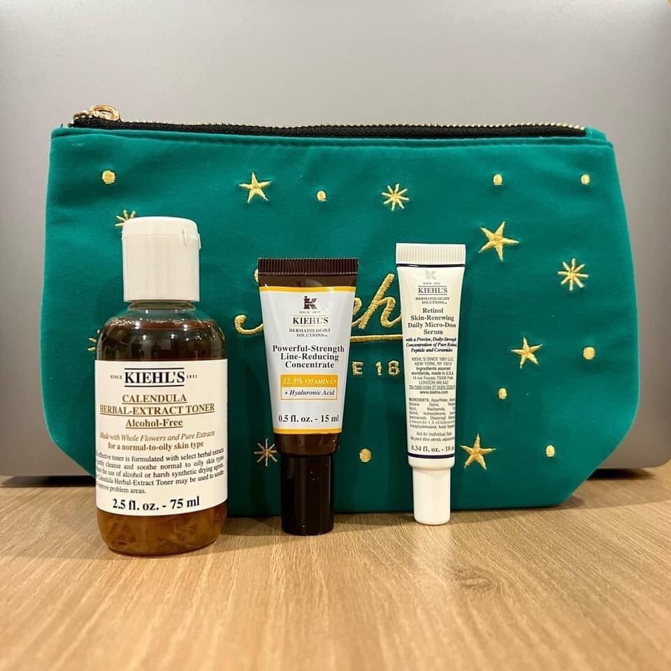 Set dưỡng da Kiehls 3 món