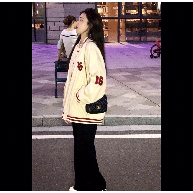 Áo Khoác Mùa Đông Dáng Rộng 2 Màu Trẻ Trung Thời Trang Nam Nữ Hàn Quốc