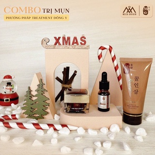 COMBO CAO MỤN SÂM ĐỎ , CỐT THẢO DƯỢC VÀ SỮA RỮA MẶT