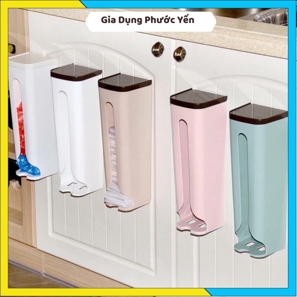 Hộp nhựa đựng túi rác gắn tường